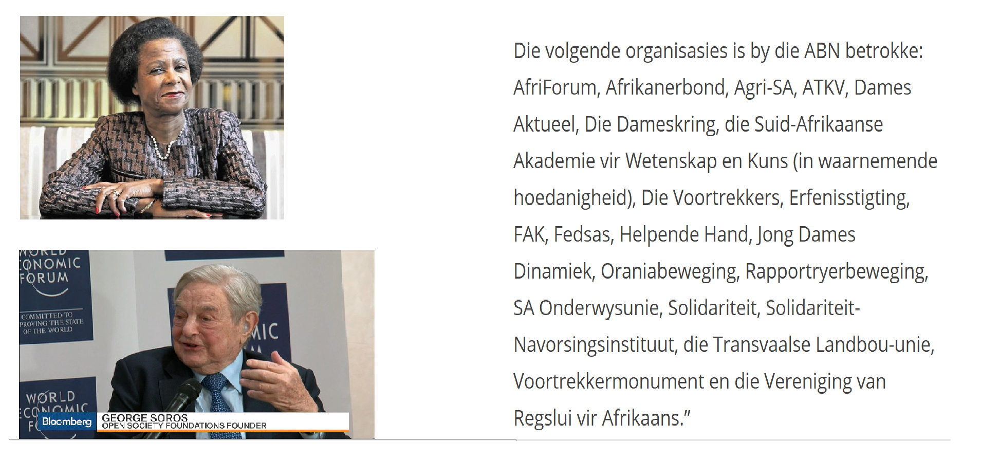 ABN soros en ander