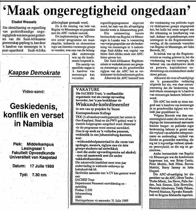 1989 vrye weekblad bee