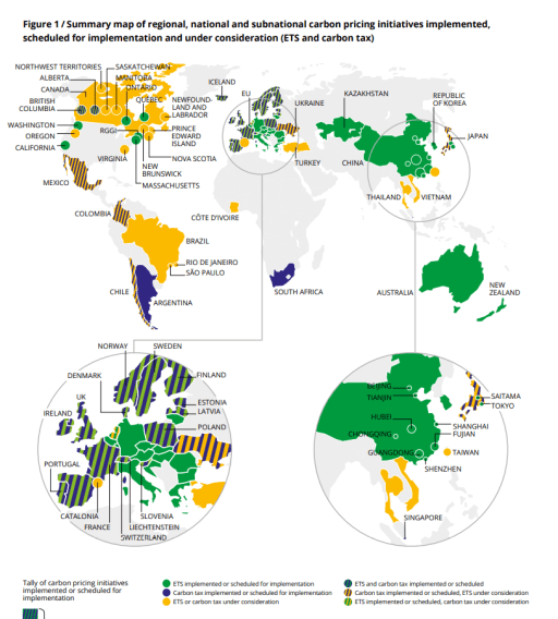 WORLD AND SOUTH AFRICA TOO CARBON