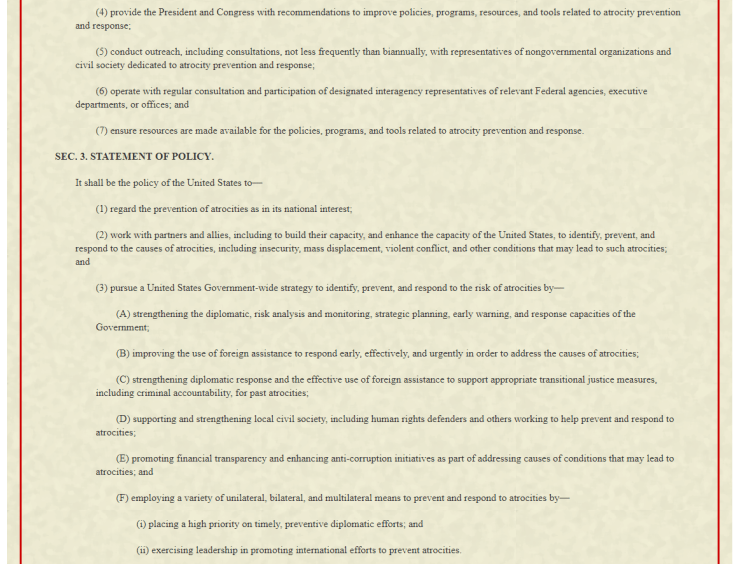 genocide bill trump 2