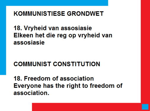 vryheid van assosiasie