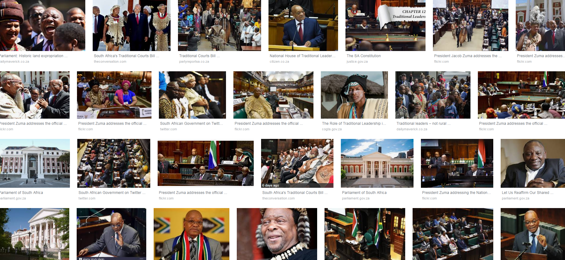 tradisionele huis en parlement