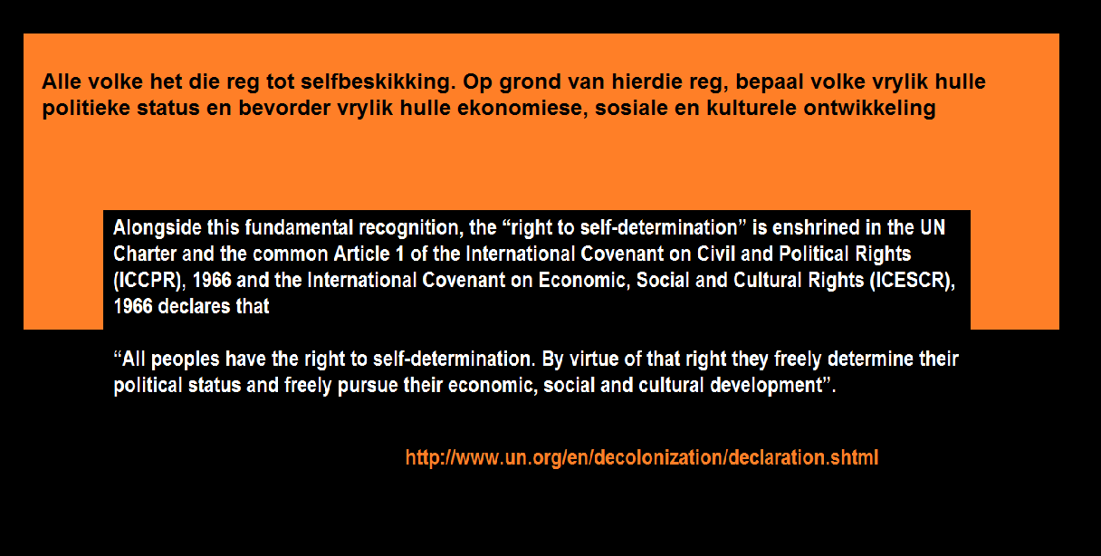 Selfbeskikking Selfdetermination