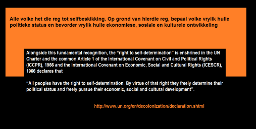 Selfbeskikking Selfdetermination