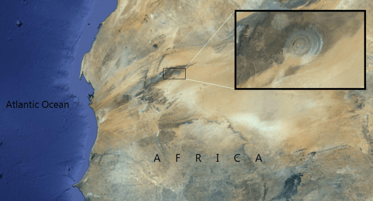 The Eye Of Sahara - The Richat Structure - Unbelievable Info
